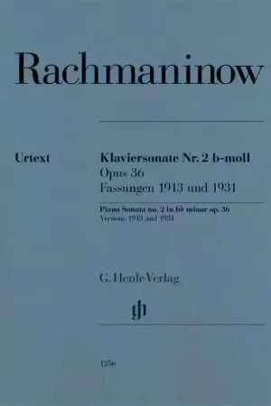Jusqu'à épuisement des stocks - Henle Verlag Rachmaninov S. - Piano Sonata N°2 Op.36 (versions 1913 & 1931) - Piano