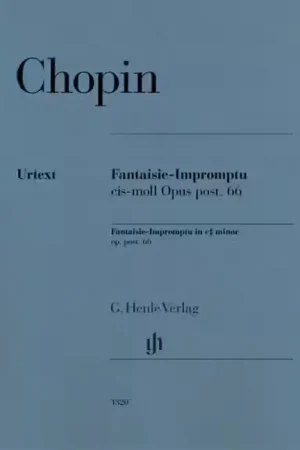 Henle Verlag Chopin - FANTAISIE-impromptu - Piano - Réduction spéciale