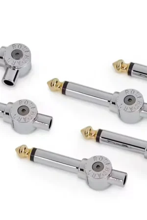 Prix spécial | Rockboard Jack Solderless 6 Jack 1 Coupeur 1 Cle Chrome