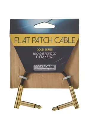 Très populaire - Rockboard Flat Patch Gold Series CAB-pc-F-10-gd