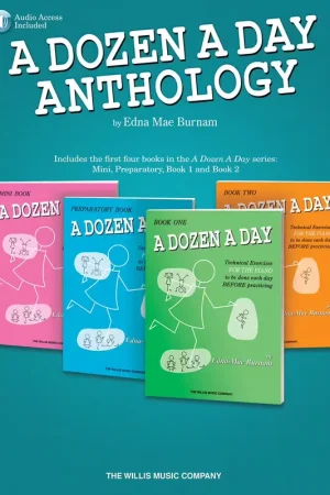 Offre bientôt terminée - The Willis Music Company Burnam EDNA-mae - A Dozen A Day Anthology