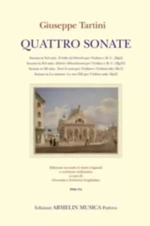 Armelin Tartini G. - Quattro Sonate Per Violino | Prix mini