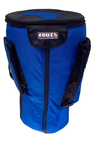 Qualité supérieure | Roots Percussion Housse Heavy Duty Djembe 36CM X 67CM - Bleu