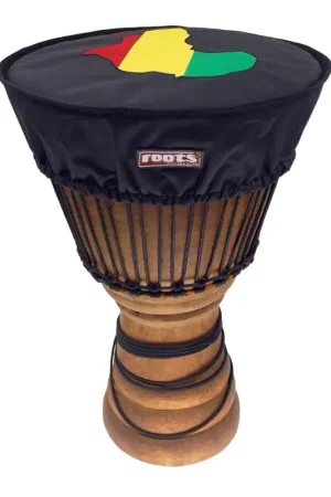 Excellente qualité - Roots Percussion Housse Protection Peau Djembé 35-38 CM Nylon