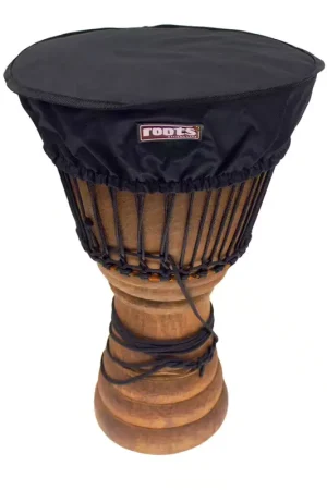 Roots Percussion Housse Deluxe Protection Peau Djembé 35-38 CM Nylon - Noir | Offre spéciale