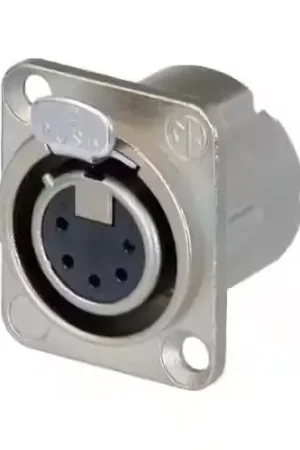 Neutrik Connecteurs Audio Embases XLR DLX 5 Ples Femelle - Satisfait ou remboursé