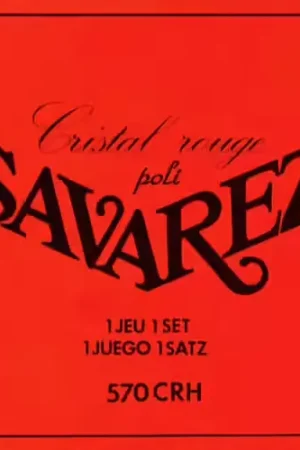 Premium | Savarez New Cristal-Cantiga Jeux Rouge Tirant Normal Basses Polies