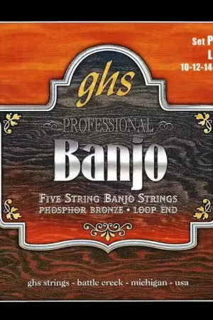 Livraison express | GHS Banjo Phosphor Bronze Light 10-12-14-22-10