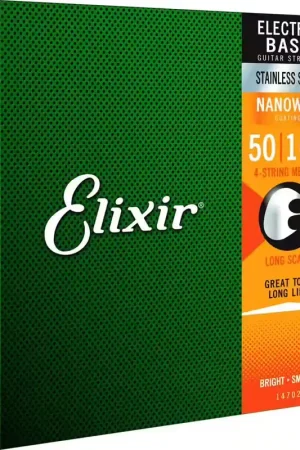 Super prix - Elixir 14702 Nanoweb Stainless Steel Medium 50-105