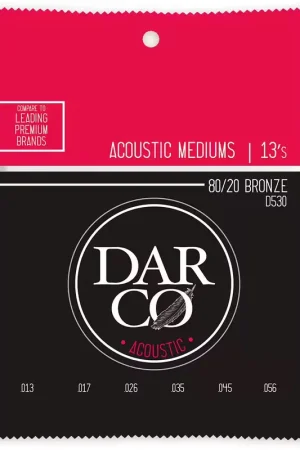 Darco D530 Phosphor Bronze Medium 13-56 | Derniers exemplaires
