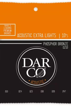 Plus que quelques jours - Darco D210 Phosphor Bronze Acoustic Extra Lights 10-47