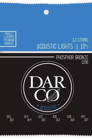 Se termine bientôt - Darco D200 Phosphor Bronze Light 12C 10-47