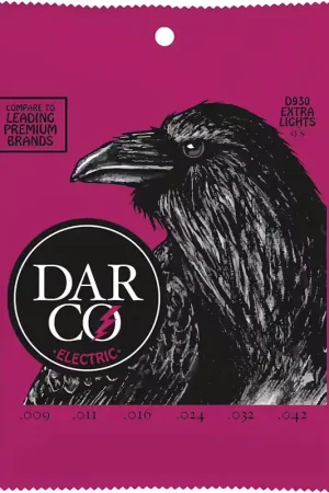 Commandez dès maintenant - Darco Nickel Wound Jeux D930 Extra Light 9-42