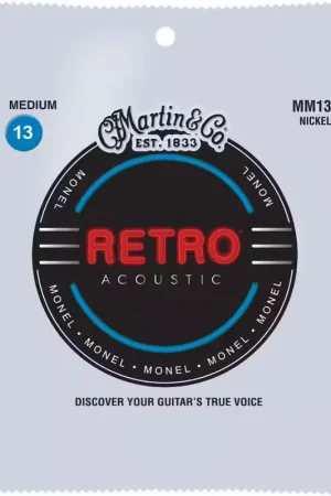 Martin Strings MM13 Retro Nickel Monel Medium 13-56 | Envoi rapide