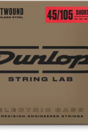 Recommandé | Jim Dunlop DBFS45105S Stainless Steel Filets Plats Short Scale 45-105