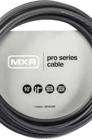 Excellente qualité - MXR Cables Cables Jack/jack Coudé 3M