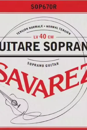 Savarez Speciale Soprano Rouge Tirant Normal 40 CM | Coup de cœur des clients