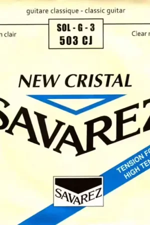 Savarez New CRISTAL-cantiga 3e Bleu - Prix imbattable