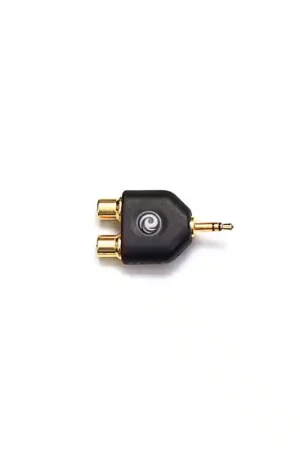 Ne manquez pas cette offre - D'addario And Co 1/8 Inch Mâle Stereo To Dual RCA Female Adapter