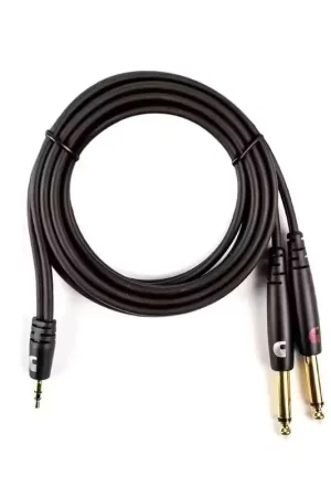 D'addario And Co Custom Series 1/8 To Dual 1/4 Audio Cables - Ajoutez au panier