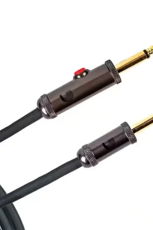 D'addario And Co 20' Circuit Breaker With Latching CUT-off Switch Straight Plug - Prix réduit