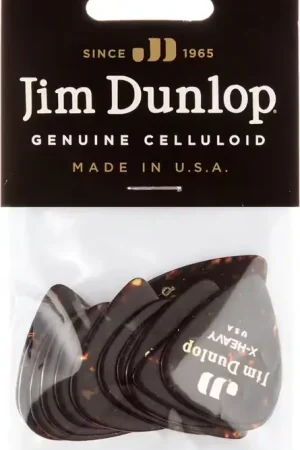 Jim Dunlop 12 x Genuine Celluloid X-Heavy - Prix imbattable