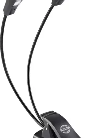 Offre du jour - K&M Lampe de Pupitre 2 Bras 2 Leds