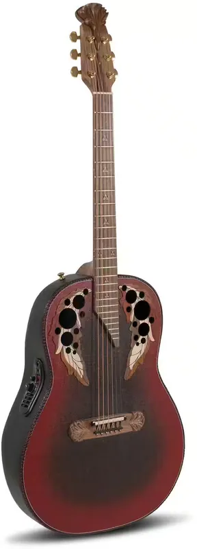 Stock limité | Adamas 1687GT Deep Non-Cutaway Reverse Red Burst 1687GT-2-G