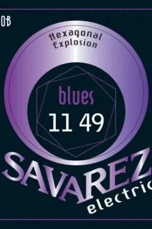 Prêt à expédier - Savarez Hexagonal Explosion Nickel Blues .011-.049 H50B