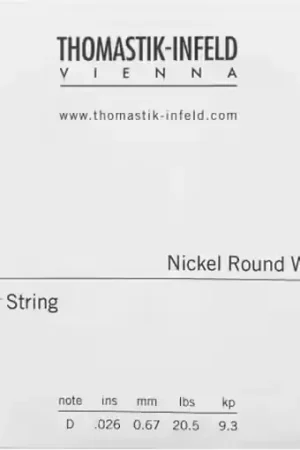 Disponible | Thomastik Cordes Cordes Detail 26