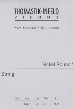 Nouveau chez nous - Thomastik Cordes Cordes Detail 47
