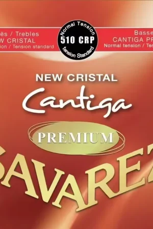 Savarez 510CRP New Cristal Cantiga Rouge Tirant Normal - Prix promo