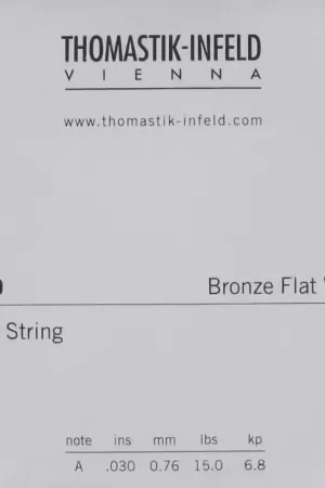 Thomastik Corde Plectrum Acoustic Series Sans Nickel 30 | Dernier arrivage