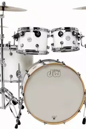 DW Drum Workshop DW Design 22 Stage 4 Füts White Gloss | Tout juste arrivé