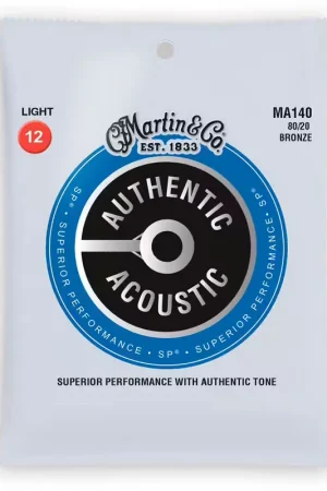 Martin Strings MA140 Authentic 80/20 Bronze SPP Light 12-54 | Affaire à saisir