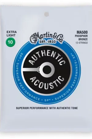 Direct fabricant | Martin Strings MA500 Authentic SP PB 12C Extra Light 10-47