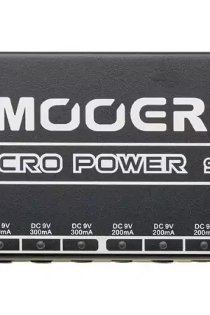 Mooer Macro Power S12 Alimentation 9-12-15-18V | Qualité professionnelle