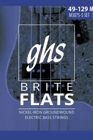 Promo exceptionnelle - GHS M3075-5 Brite Flats Long/medium Scale 5C 49-129