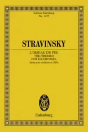 Très bien noté - Eulenburg Stravinsky Igor - L'oiseau De Feu (1919) - Orchestra