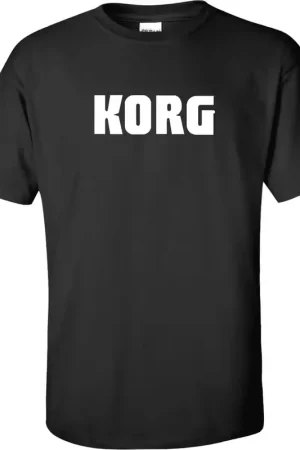Bientôt épuisé | Korg "XL" T-Shirt Korg Tee Shirts Noir Korg