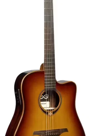 Super offre - Lâg Tramontane T118DCE-BRS Dreadnought Ctw Électro Brown Shadow