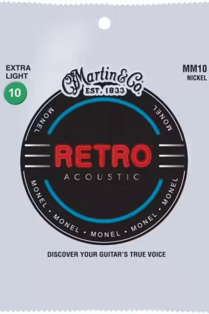 Martin Strings MM10X Jeu Retro Monel EXTRA-light | Petit prix