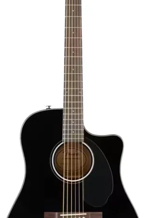 Fender CD-60SCE Dreadnought CW Classic Design WN Black | Très populaire