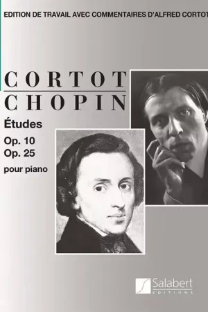 Salabert Chopin Frederic - Etudes Op.10 & 25 Pour Piano (cortot) - Nouveau