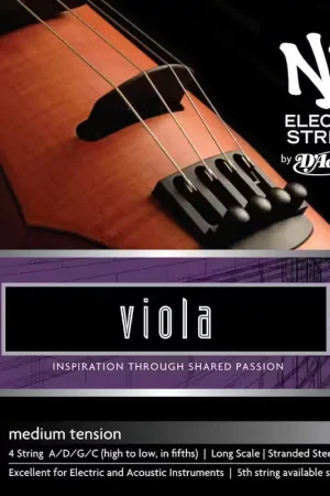 Fin de série - D'addario And Co Jeu NS Electric Long Scale Medium