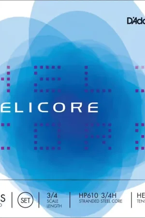 Prix exceptionnel - D'addario And Co Jeu Pizzicato Helicore Manche 3/4 Heavy