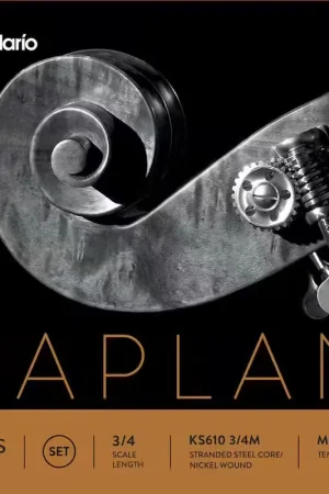 Prix bas - D'addario And Co Jeu Pour CONTREBASSE3/4 Kaplan Solo Medium