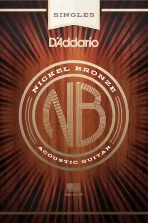 D'addario And Co Corde NB042 Filet Nickel Bronze 42 | Prix imbattable