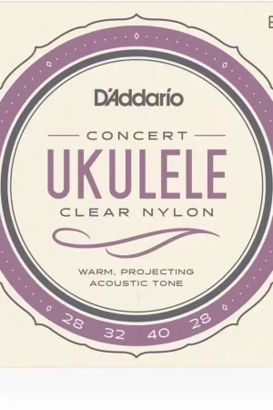 D'addario And Co EJ65c Cordes pour Ukulélé Concert - Prix promo