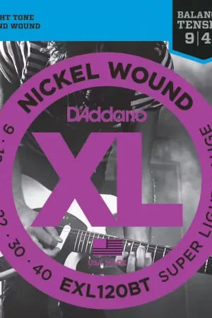 Qualité premium | D'addario And Co EXL120BT Nickel Wound Super Light 9-40